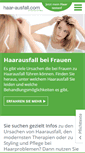 Mobile Screenshot of haar-ausfall.com
